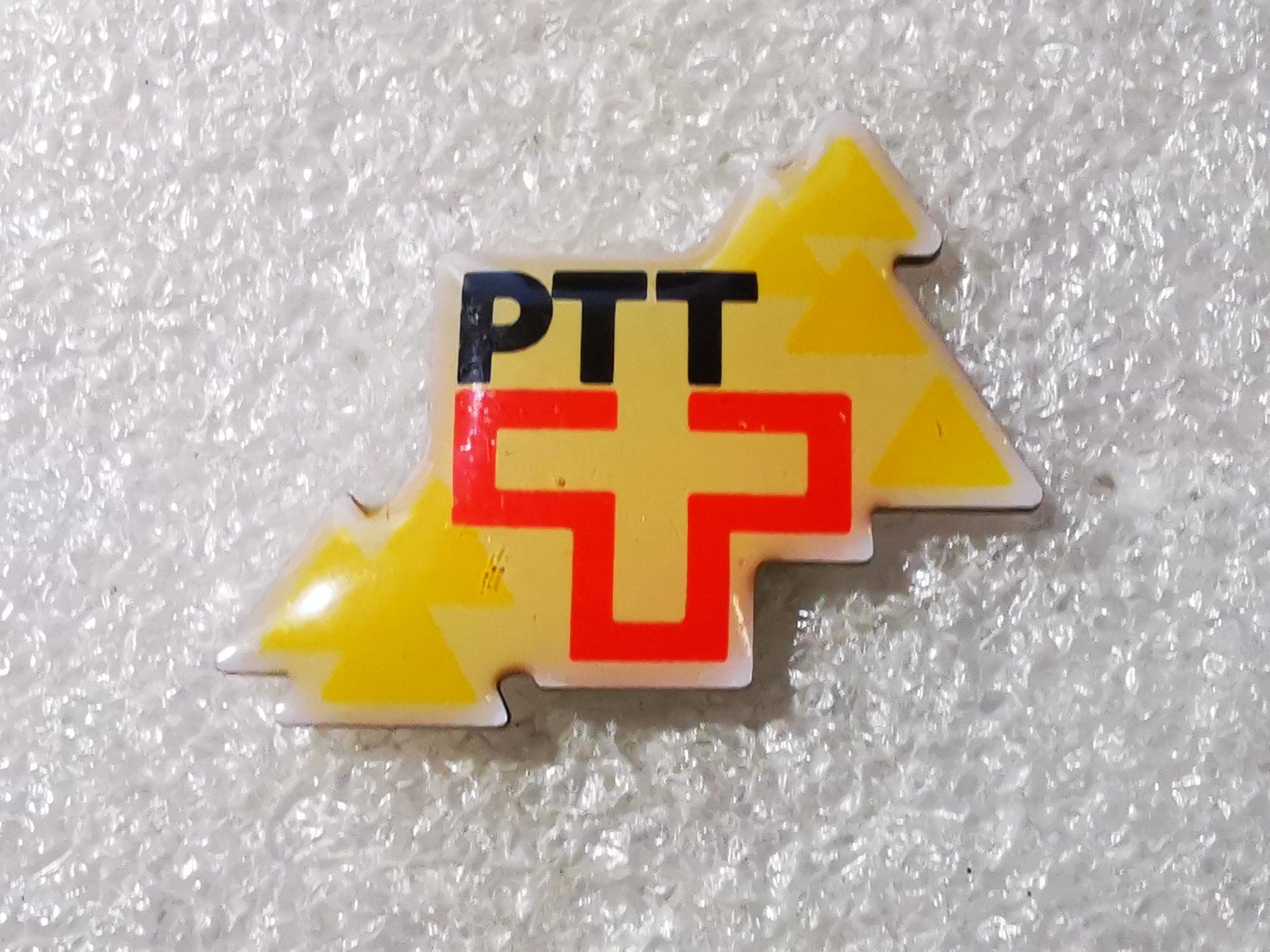 Placchette & Badge: Ansteckpin 53: PTT – Usato da Oppligen venduto da Pin-Fall-Shop