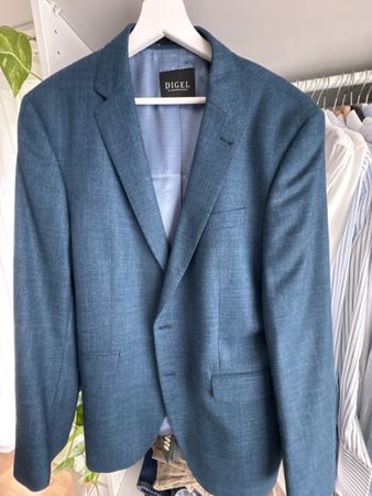Digel Sakko 52 modern fit blau