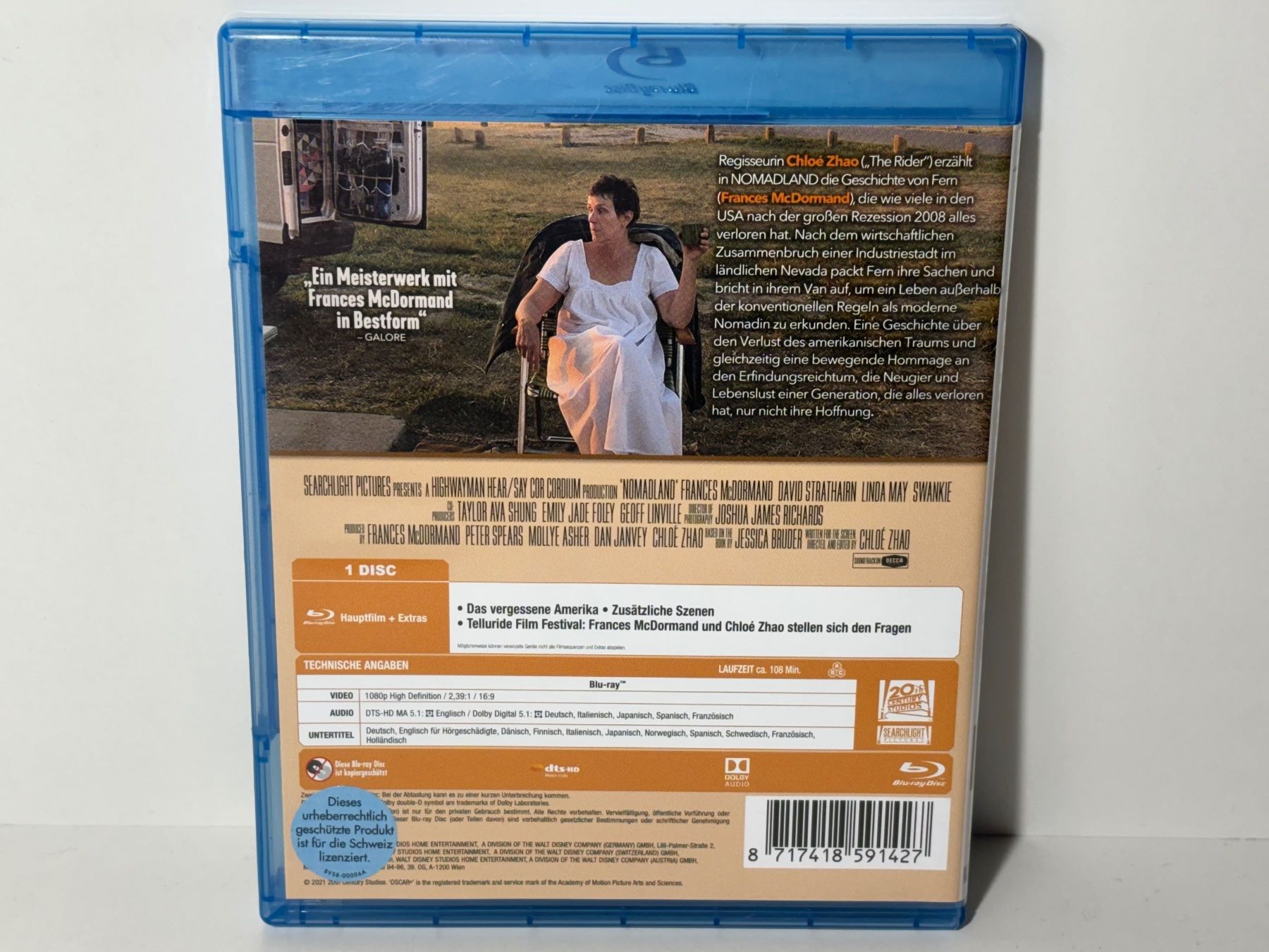 Tutti i DVDs: Nomadland Blu Ray – Usato da Wilderswil venduto da Sstriker 1