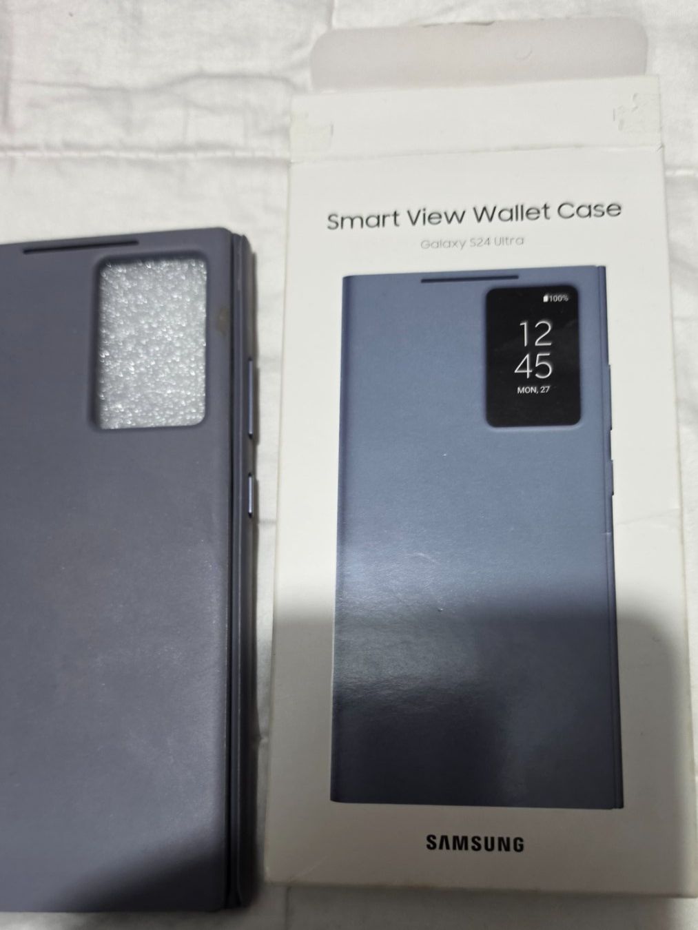 Samsung Cover & Protezioni schermo: Samsung S24 Ultra case smart view wallet – Usato da Küsnacht ZH venduto da gmd243