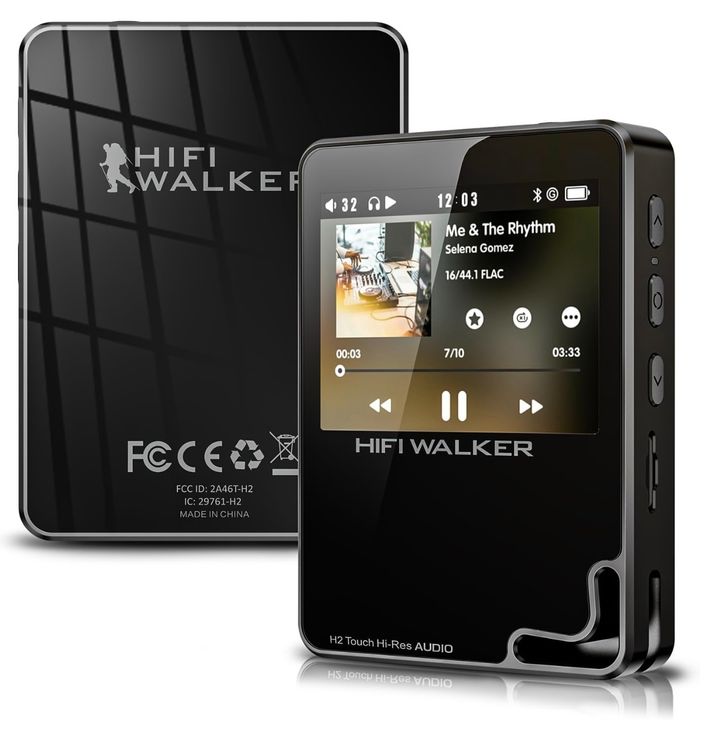 HIFI WALKER H2 Touch-MP3 Player/Bluetooth-mit SD Karte 128GB (Neu und ...