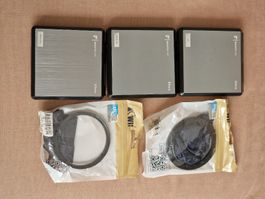 PolarPro 82mm Filter Set (CP, ND8/PL, ND64/PL) & Step-Up Rin