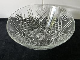 Kristallglasschale, Obstschale, Dekoschale 22 cm
