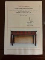 Antike chinesische Konsole, Ulmenholz, 19.Jh., Original-Lack