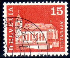APPENZELL BAUDENKMAL GESTEMPELT APPENZELL - DA54