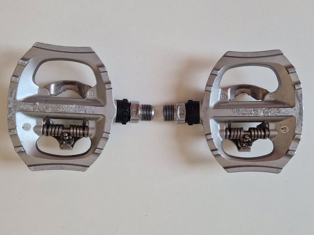 Pedale für Rennvelo Rennrad MTB Shimano PD-A530 mit Platten (Gebraucht