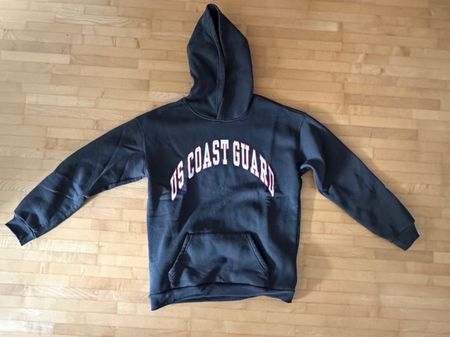 US Coast Guard Hoodie – Schwarz – Grösse M