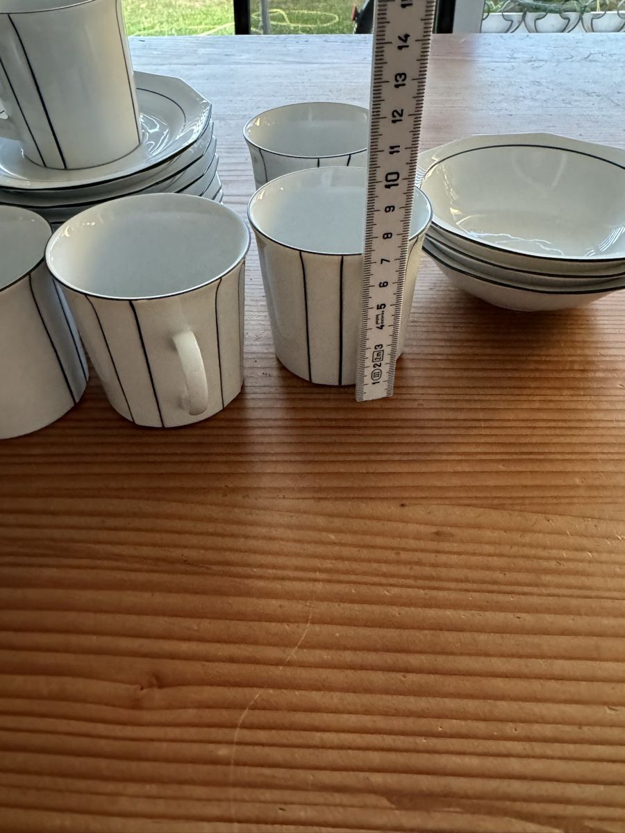 Services de table: Kaffeetassenset Winterling Marktleuthen Bavaria Weiss – D'occasion à Lanzenhäusern par Galaa 5