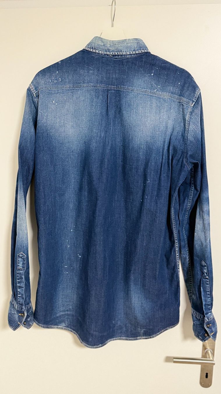 Dsquared2 Camicie: Dsquared Jeanshemd Gr 50 – Usato da Steinach venduto da Widian9000 1