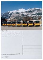 Chur Postautogarage alt Postauto Saurer RH525-23 + RH580-25