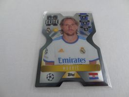topps Luka Modric Pro Elite Chrome Card Real Madrid