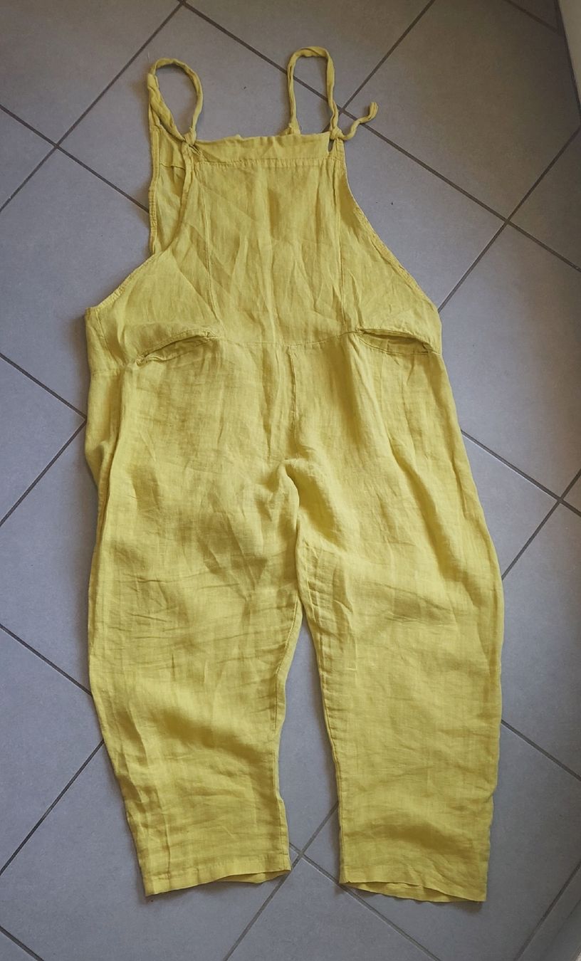 Pantaloni: Salopette 100% lin taille 36/38 – Nuovo (secondo la descrizione) da Plan-Les-Ouates venduto da Lolothebest