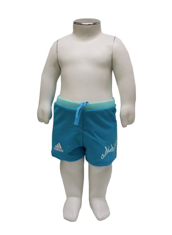 adidas Kinder Badehose Schwimmhose Shorts/ Türkis Mint/128 (Neu
