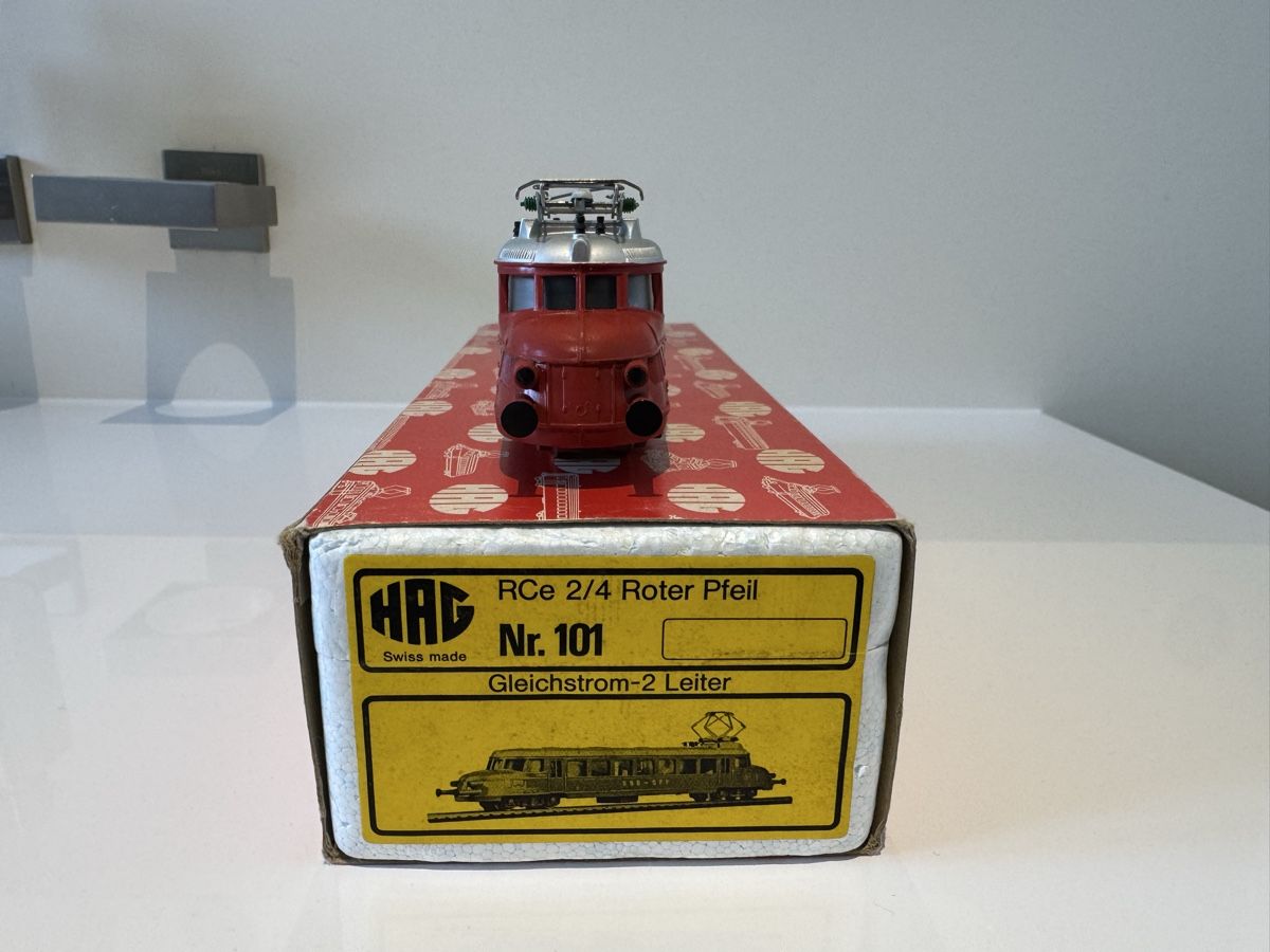 Hag Modellini di ferrovie: Flèche rouge (1935) HAG ho – Nuovo (secondo la descrizione) da Epalinges venduto da Joki09 1