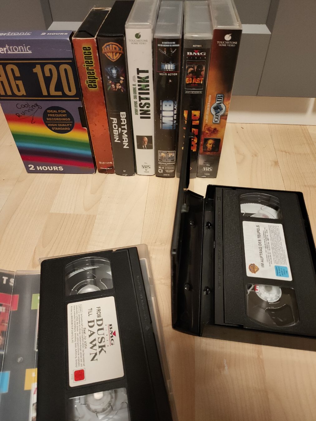 Toutes les VHS: 11x VHS: Batman, Instinct, The Rock, ... – D'occasion à Zürich par XXZHXX 1