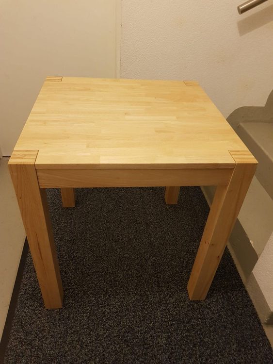 IKEA Tisch Nordby 70 x 70 x Höhe 75 Kaufen auf Ricardo