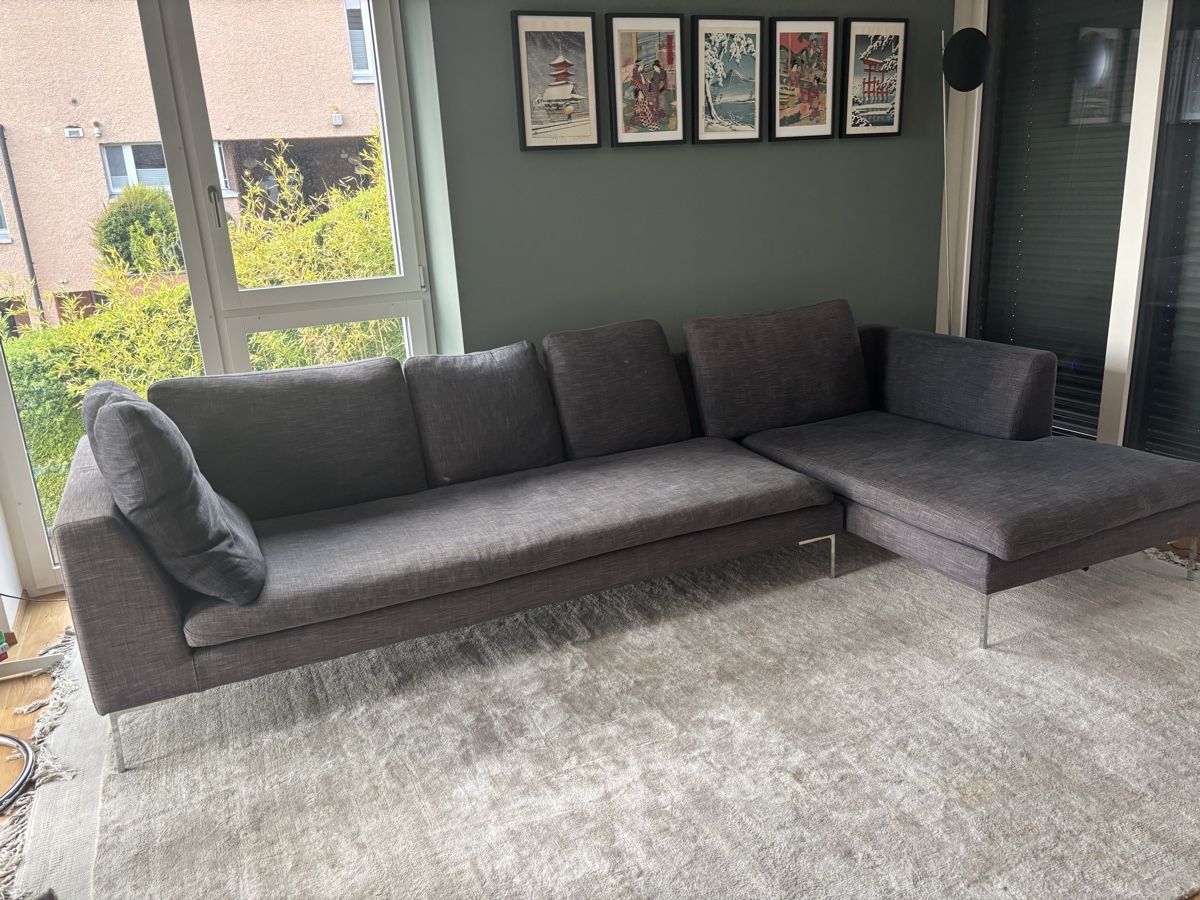 Divani: Ecksofa anthrazit – Usato da Richterswil venduto da nab_5pm8