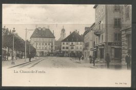 Carte P & Timbre P-Aérienne 1926 ( La Chaux-de-Fonds )
