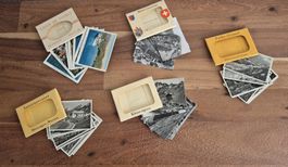 Set von 5 Souvenir-Fotobüchlein Leporello