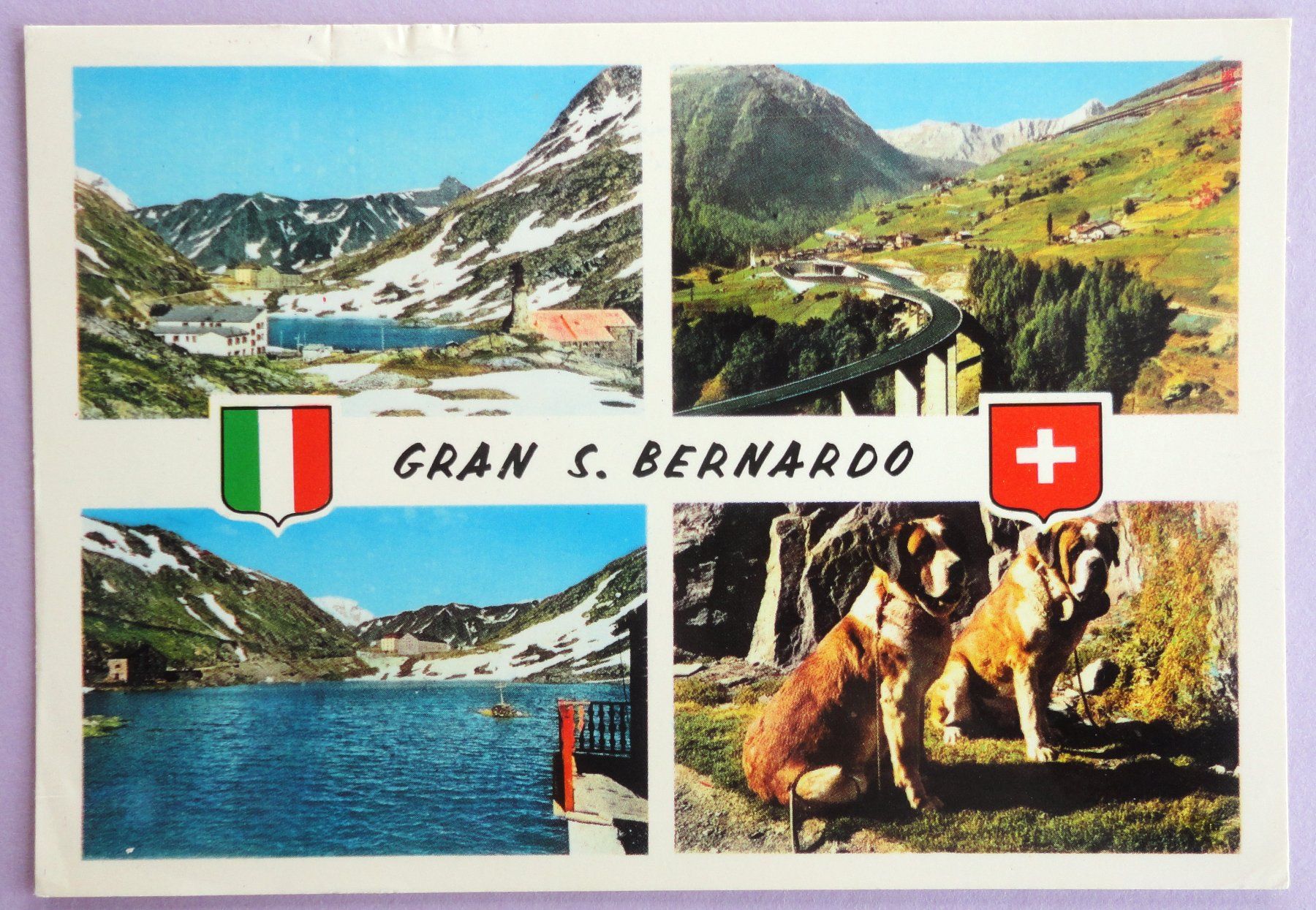 Ansichtskarten: Gran S. Bernardo – Defekt aus Fétigny von Billy2miny