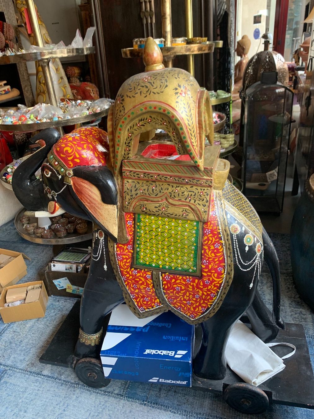 Statuette: Indischer Tempel Elefant | LIQUIDATIONSVERKAUF – Nuovo (secondo la descrizione) da Luzern venduto da juliam_ 3