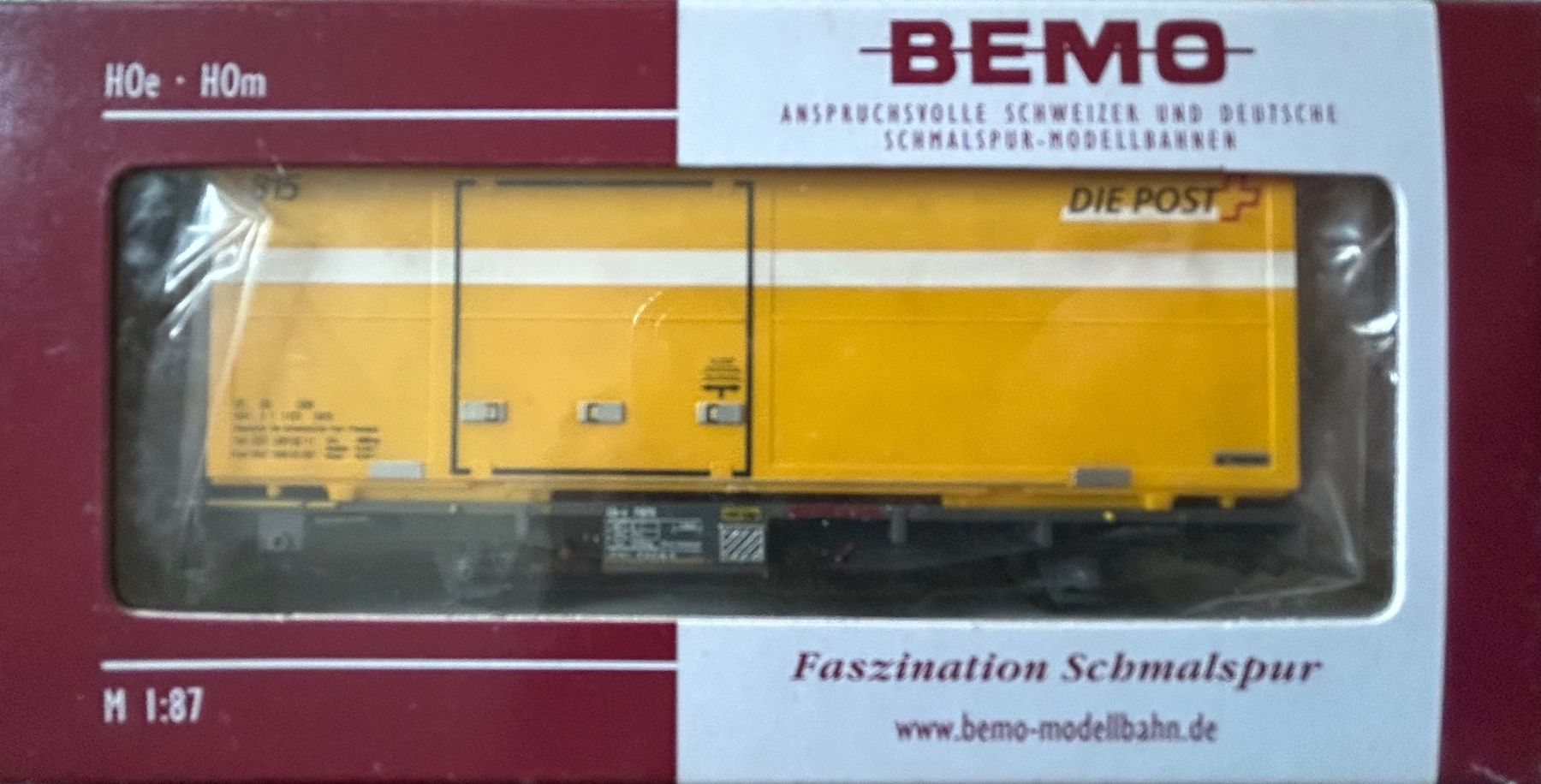 Bemo Modellini di ferrovie: H0m Bemo RhB Lb-v 7875 Post 815 – Nuovo (secondo la descrizione) da Belp venduto da AEMA-Modellbau