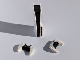 Playstation 5 Miniatur Modell, klein aber fein!