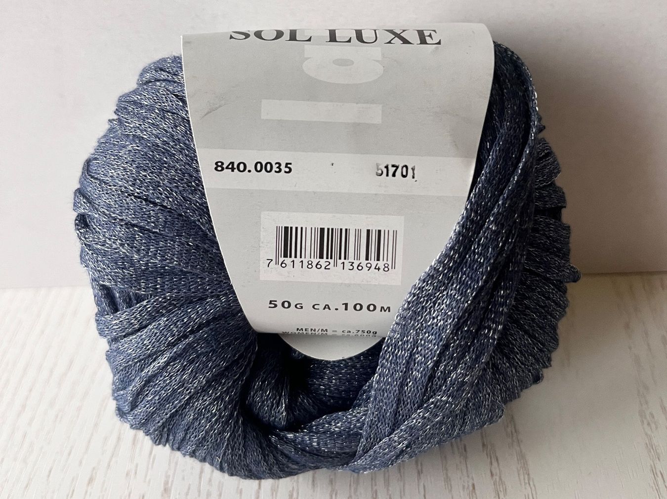 Wolle: 1 Knäuel Sol Luxe Lang Yarn – Neu und originalverpackt aus Büsserach von bor_s88m 1