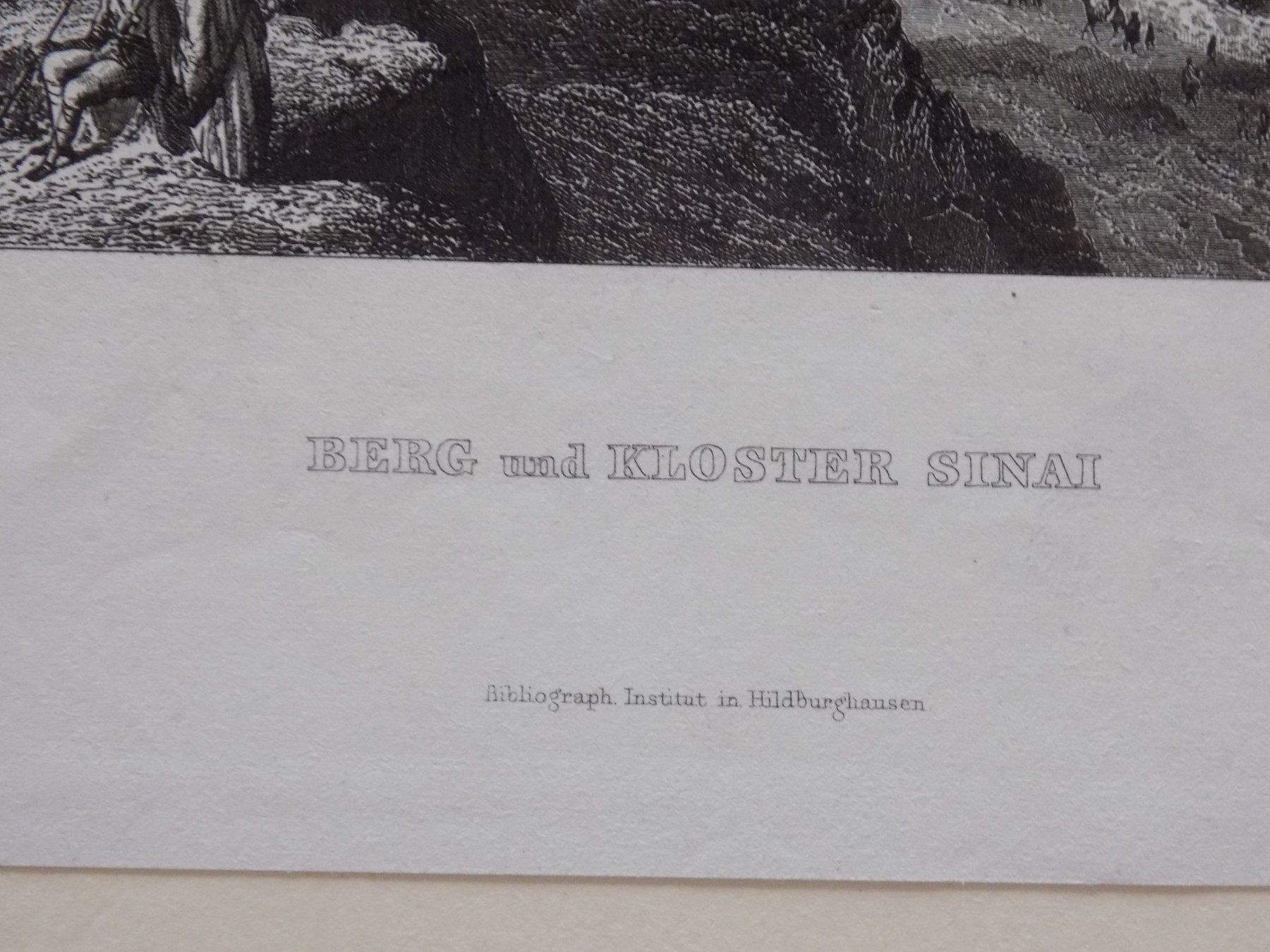 Gravures: Berg Sinai – D'occasion à Risch par Rischli15 2