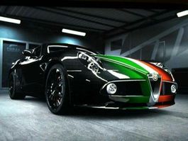 500 Teile Puzzle dazu passend Gerahmt Alfa Romeo 8C Italia