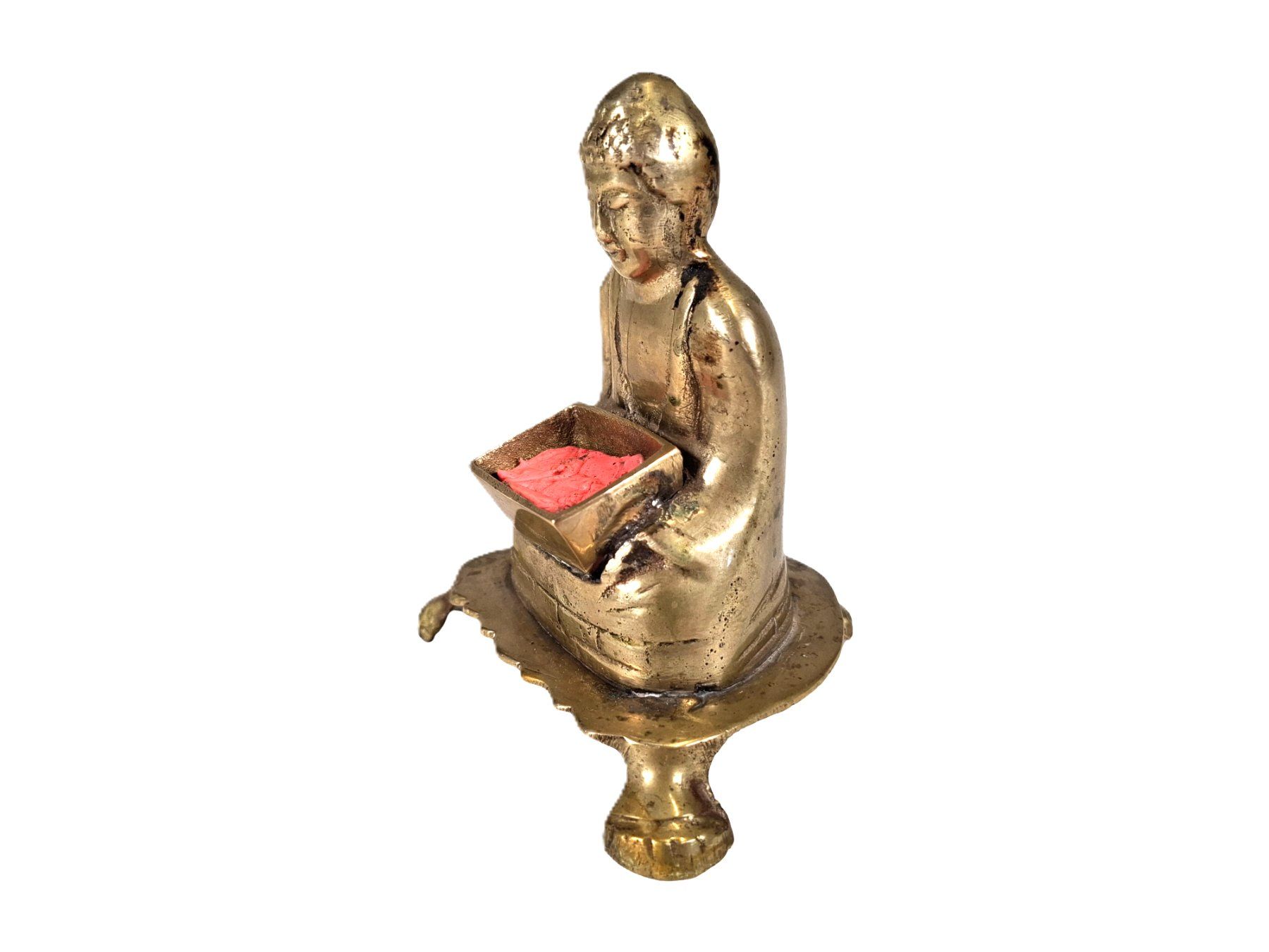 Tutte le decorazioni: Räucherkegelhalter in Form eines sitzenden Buddhas – Usato da Wil SG venduto da Restwert_Wil 2