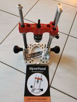 SpeTool Bohrständer tragbar aluminium rot neu