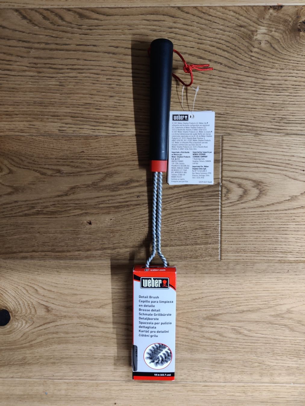 Accessori per grill: Detail brush (Weber) – Nuovo e nell'imballaggio originale da Basel venduto da vel_w2tr