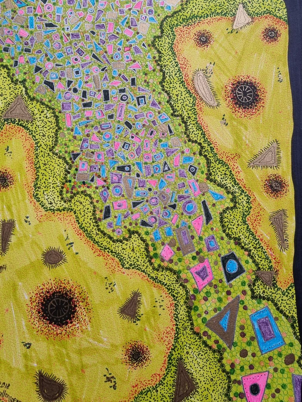 Dipinti: EDGAR BALTENSPERGER  ORIGINAL AUF PAPIER MISCHTECHNIK ACRYL, – Usato da Gersau venduto da grafik-kunst 3