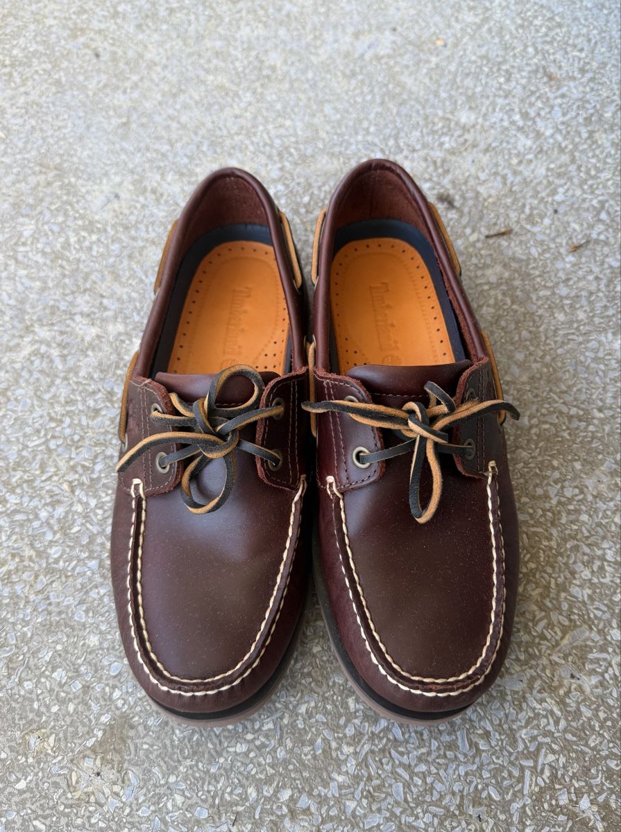 Scarpe da uomo: Timberland Classic Bootsschuh – Nuovo (secondo la descrizione) da Oberwil b. Zug venduto da Ikarus71 1