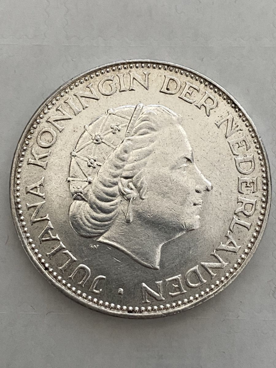 Alle Münzen: Pays-Bas, 2.1/2 Gulden 1961 argent – Gebraucht aus Corsier-sur-Vevey von Ginoarturo