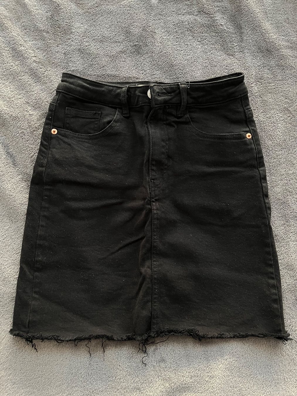 Tally Weijl Gonne: Jupe en jeans noire élégante, taille 36 – Nuovo (secondo la descrizione) da Meyrin venduto da Sandra6