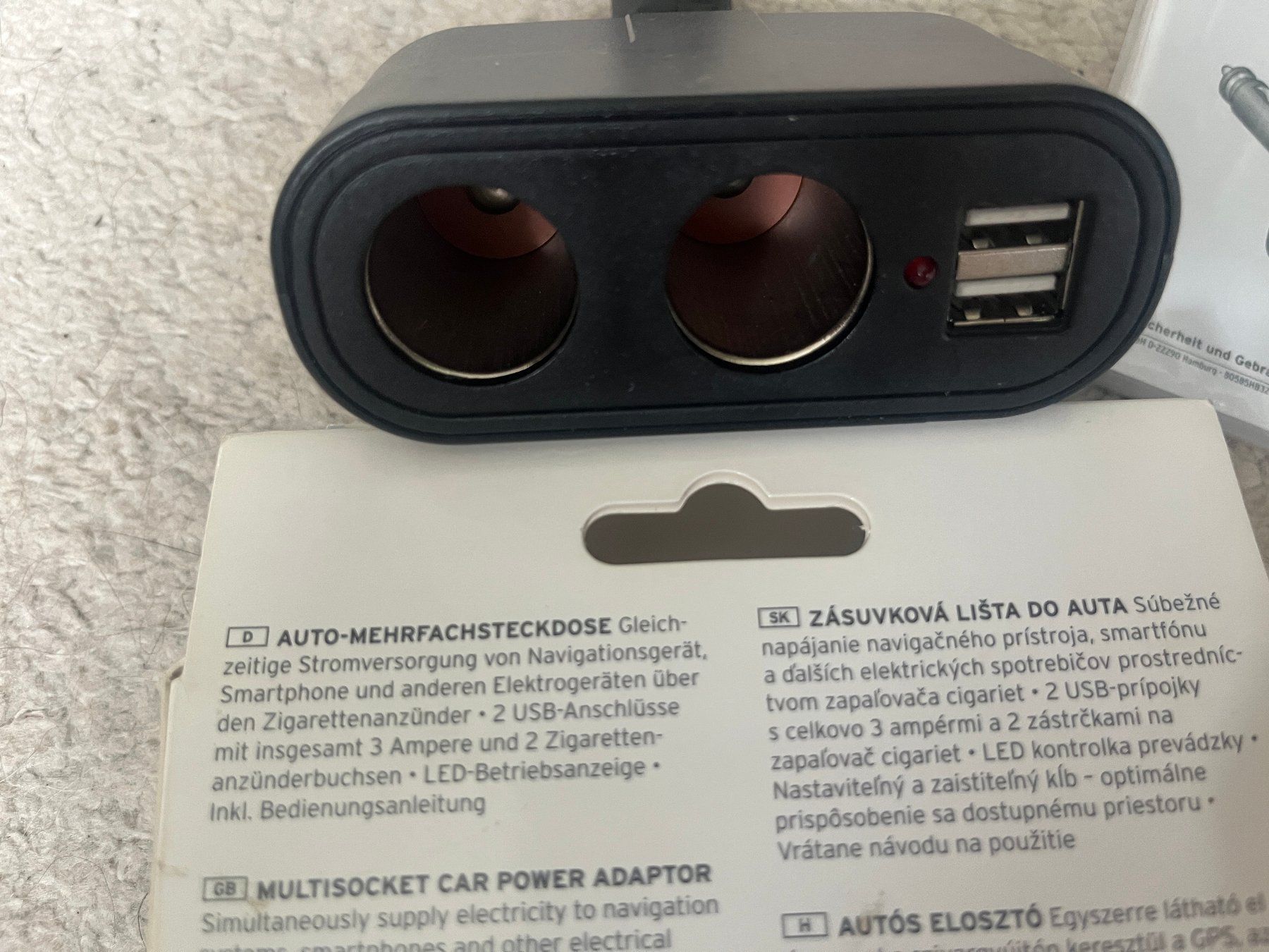 Sonstiges: Auto Mehrfachstecker mit USB Zigarettenanzünder – Gebraucht aus Muri b. Bern von Buppalina 1
