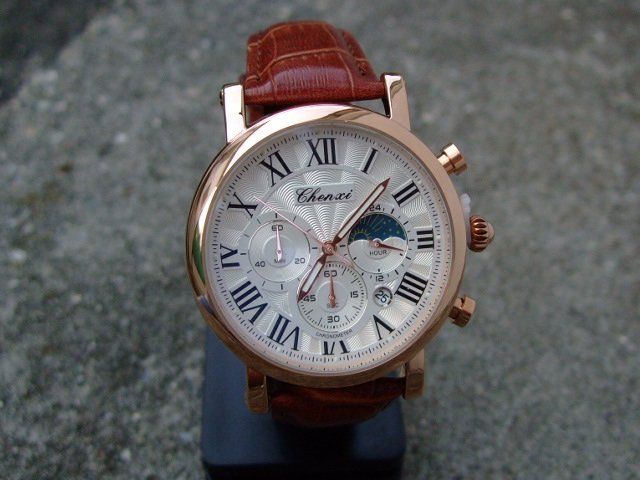 Orologi: HERREN UHR EDEL TOP DESIGN EINACH EIN TRAUM ! – Nuovo e nell'imballaggio originale da Schachen b. Reute venduto da Dzestar 1