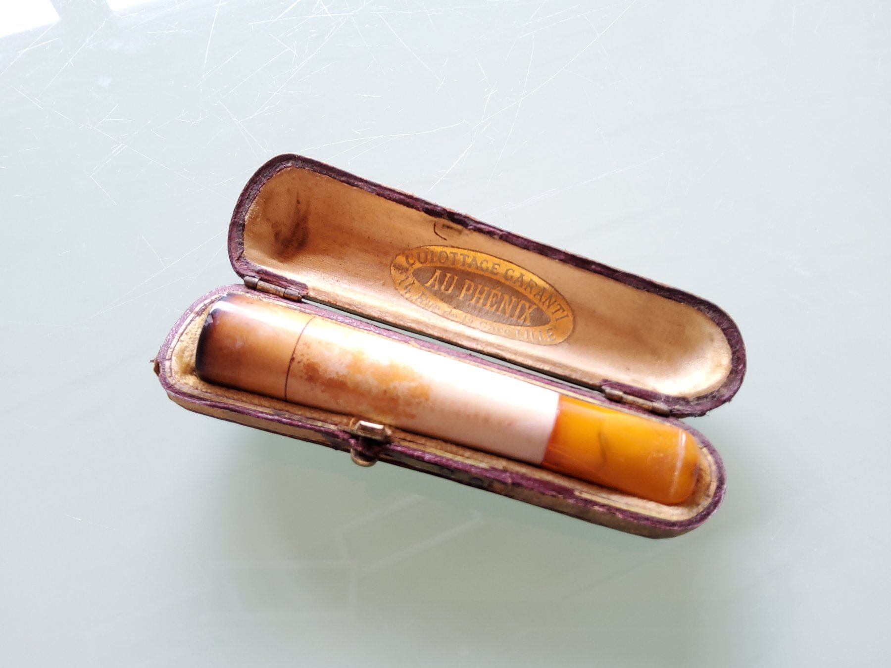 Tabacchi: Lot de deux anciens porte-cigarette  – Usato da Malleray venduto da Broc-Mo 6