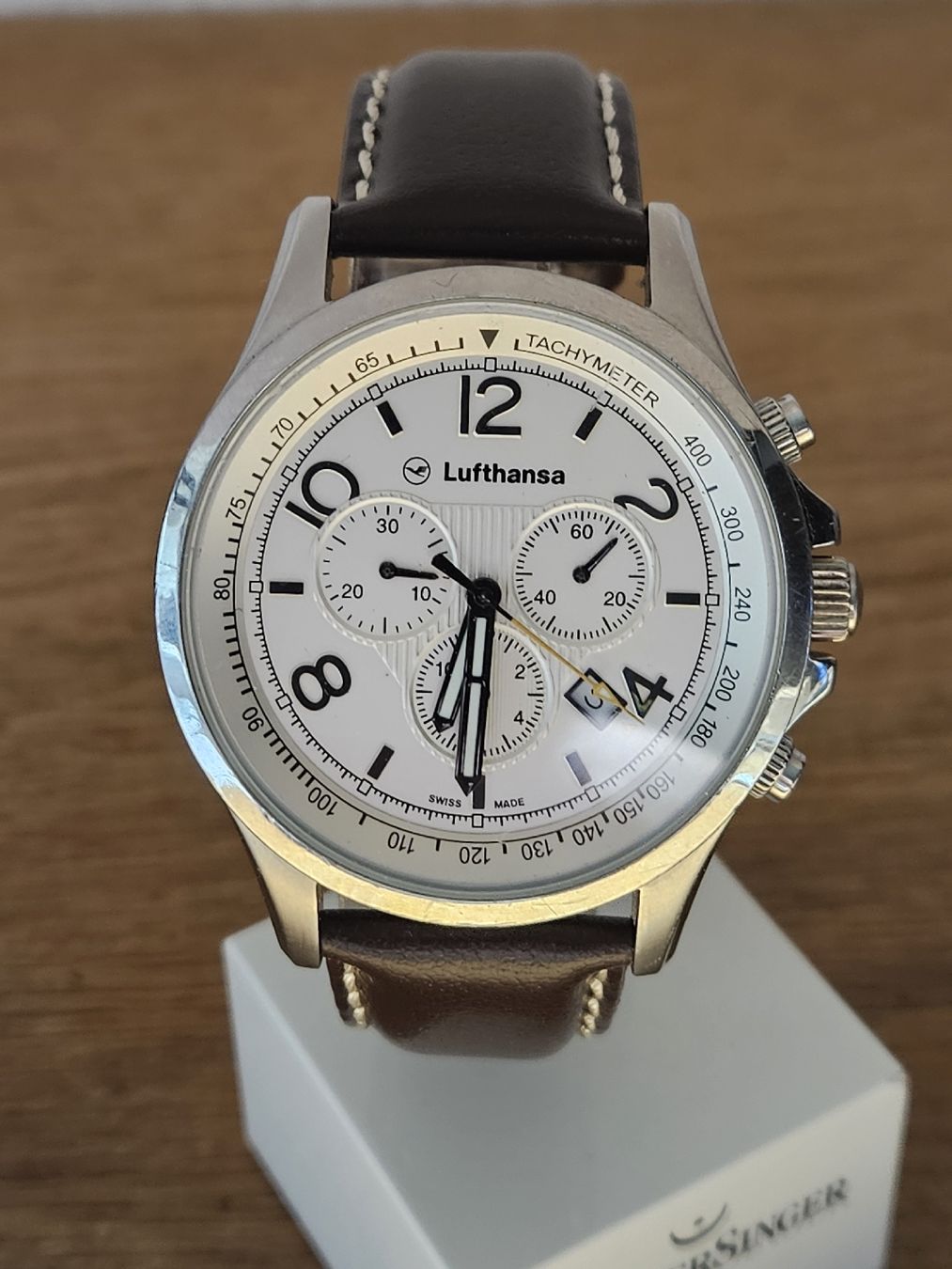 Orologi: Lufthansa Herrenuhr Chronograph 45mm – Usato da Flamatt venduto da pie_f9zm 2