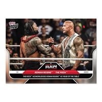 Roman Reigns / The Rock - 2025 WWE Topps NOW® #3