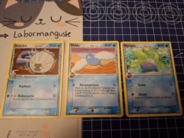Pokemon diverse Delta Species Karten - DEU