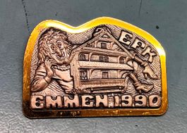 Fasnachtsplakette  Emmen 1990