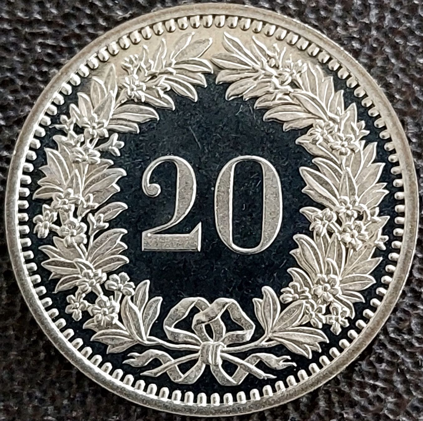 Alle Münzen: 20 Rappen 1983 stgl. / aus Münzsatz – Neu (gemäss Beschreibung) aus Arch von coinsandmore 1