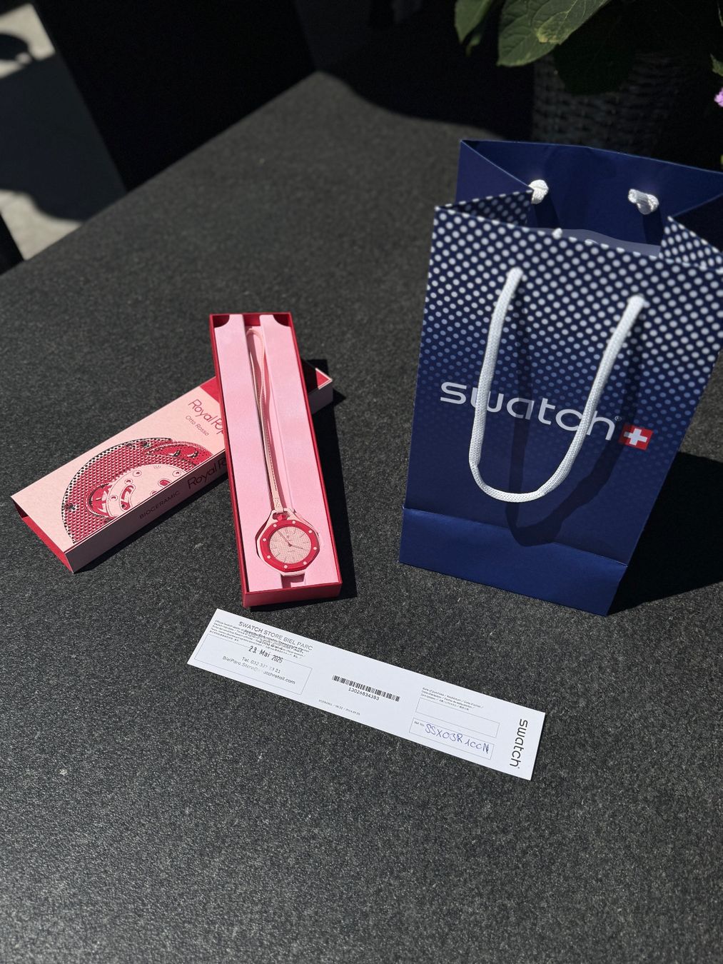 Swatch Orologi: Swatch x AP Royal Pop OTTO ROSSO – Nuovo e nell'imballaggio originale da Lengnau BE venduto da kev_7fhj