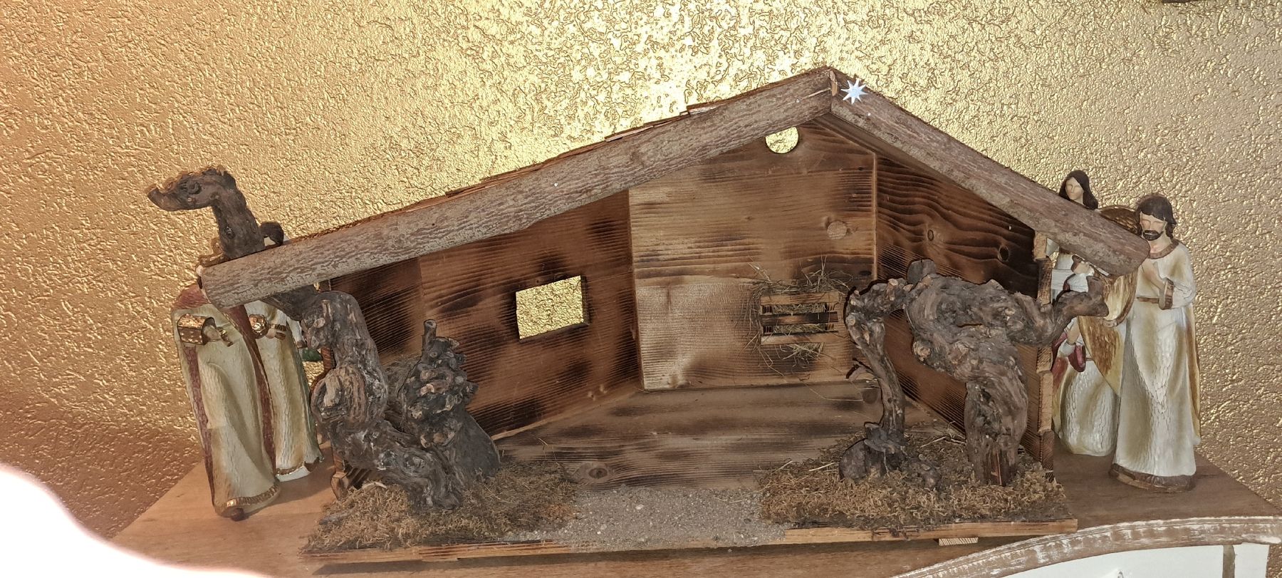 Tutte le decorazioni: Weihnachtskrippe Holz, Figuren, vollständig – Nuovo (secondo la descrizione) da Langrickenbach venduto da Eve088 1