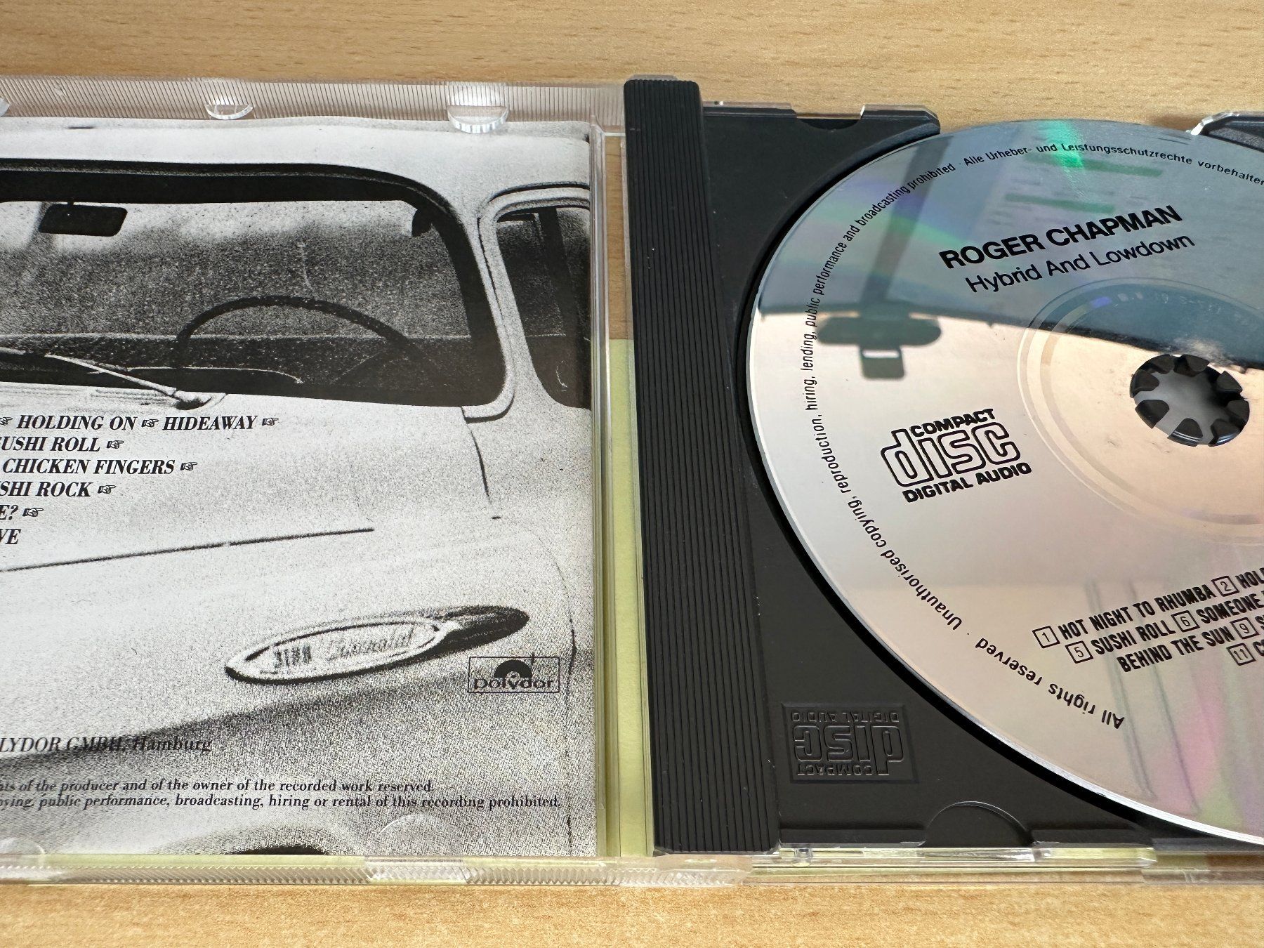 CD: Roger Chapman – Hybrid And Lowdown – Usato da Rikon im Tösstal venduto da Alpenmutz 2