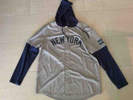 New York Yankees Baseball Shirt mit Kapuze Grösse XL
