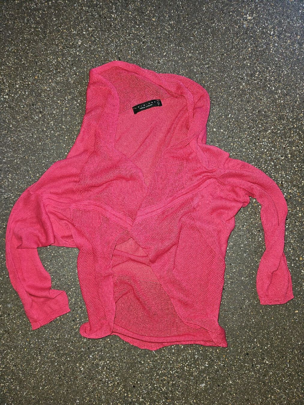Bolero: Twin Set Sommer Strickjacke, Grösse S Pink – Usato da Anwil venduto da tamoos 2